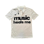 Music Heals Me | Polo Shirt Vintage Street Style