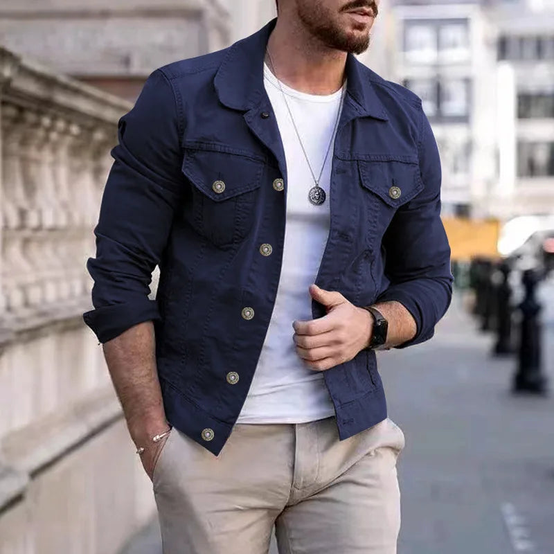 Denim Classic Jeans Jacket Men's