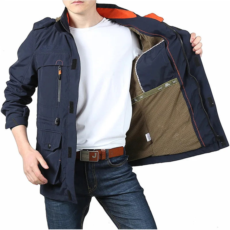 Men's Jacket Sports Coat Windbreaker Outwear