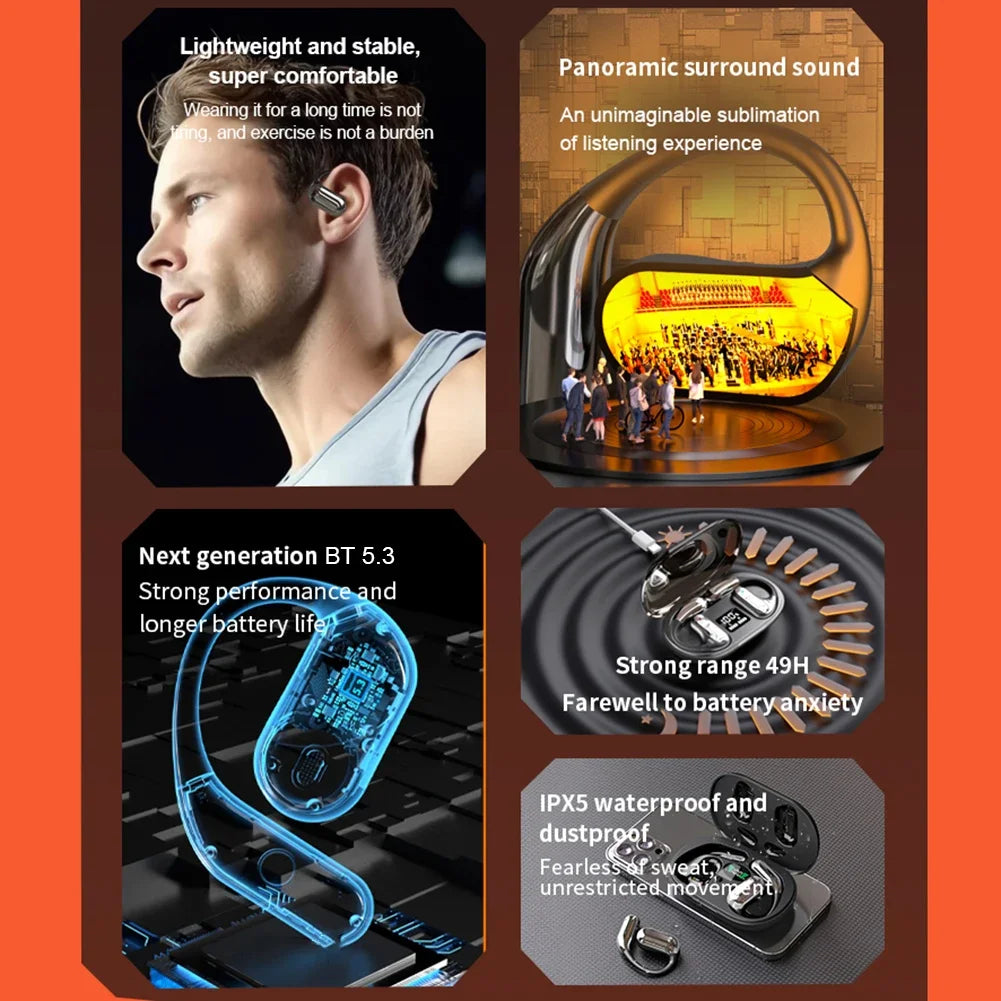 AI Translator Earbuds 144 Languages 3-in-1 Noise Cancelling Bluetooth 5.3