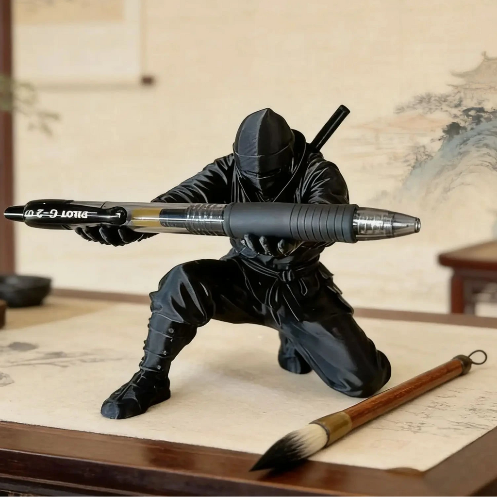 Ninja Pen Stand Holder Desk Organiser