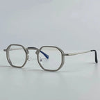 Octagonal Steampunk Sunglasses Vintage Geometric Punk Frames