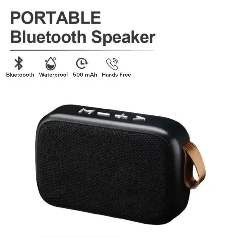 Bluetooth 5.0 Portable Wireless Outdoor Mini Speaker 500mAh Battery