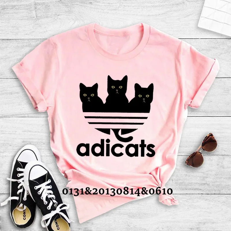 Cats T-shirt Funny Printed Tee-Keep Melbourne Marvellous Official Store