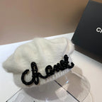 Pearl Embroidered French Beret Octagonal Design