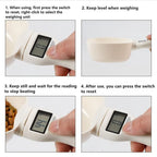 Pet Food Scoop Digital Scales Measuring Spoon
