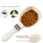 Pet Food Scoop Digital Scales Measuring Spoon