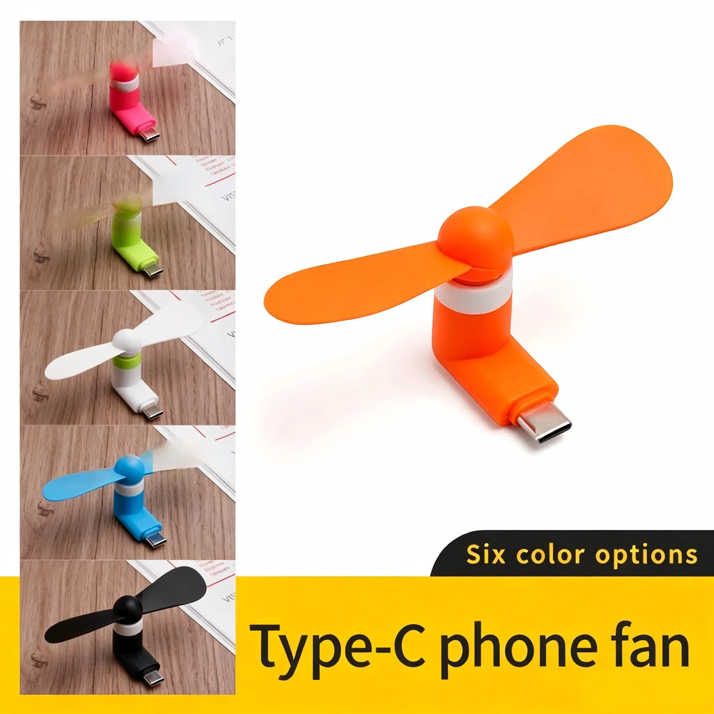 Phone Fan Type-C USB