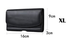 Phone Belt Holster Clip-On Waist Leather Pouch Bag iPhone Samsung