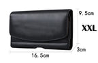 Phone Belt Holster Clip-On Waist Leather Pouch Bag iPhone Samsung