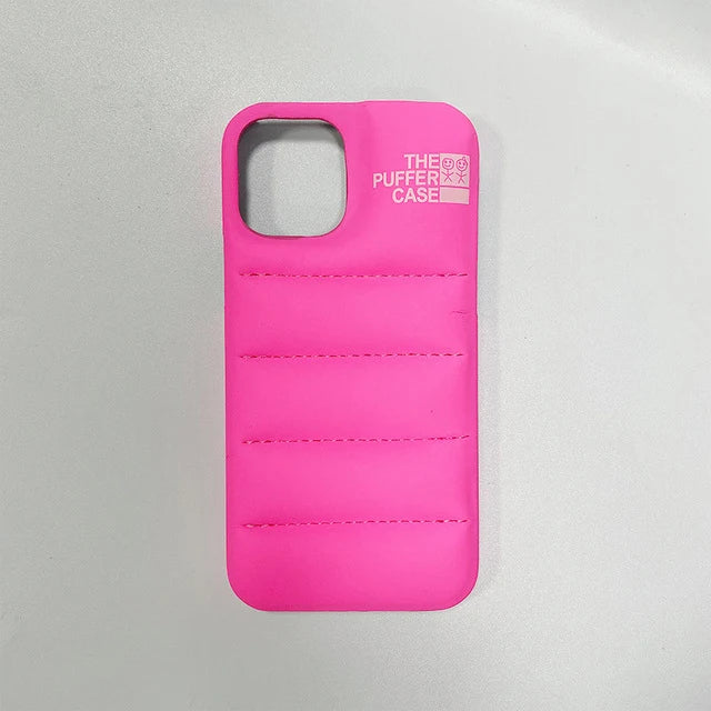 iPhone Puffer Smartphone Case - Shockproof Mobile Phone Cover Loved By Celebs