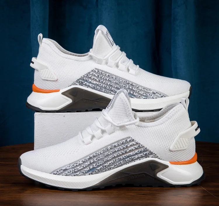 Elevator Platform Sneakers Breathable Height Increasing Shoes Boosting 4/6/8/10cm-Keep Melbourne Marvellous Official Store