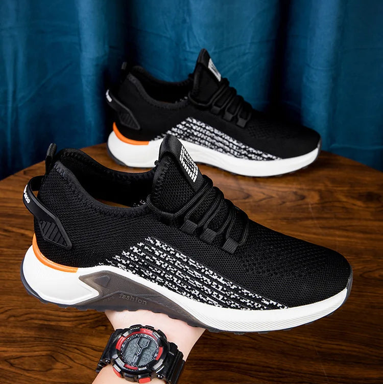 Elevator Platform Sneakers Breathable Height Increasing Shoes Boosting 4/6/8/10cm-Keep Melbourne Marvellous Official Store