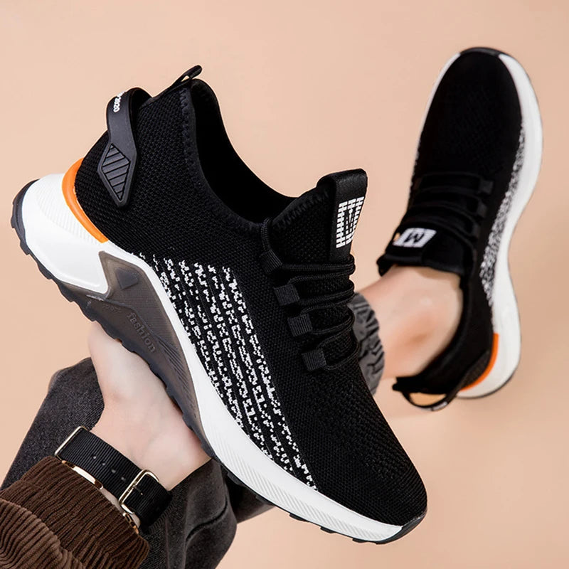 Elevator Platform Sneakers Breathable Height Increasing Shoes Boosting 4/6/8/10cm-Keep Melbourne Marvellous Official Store