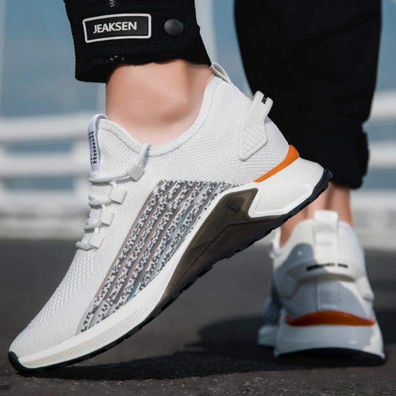 Elevator Platform Sneakers Breathable Height Increasing Shoes Boosting 4/6/8/10cm-Keep Melbourne Marvellous Official Store