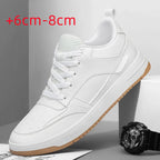 Platform Sneakers Boost Height 8cm Elevator Shoes Tall
