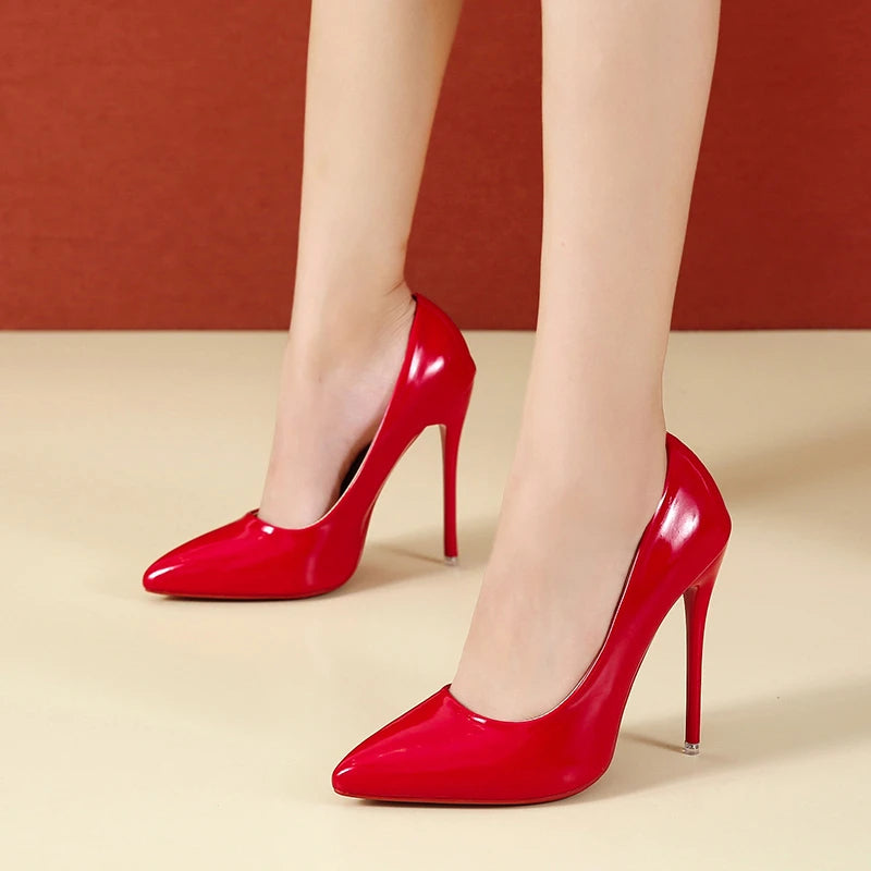 Pointed Toe Pumps Stilettos Shoes Classic High Heels