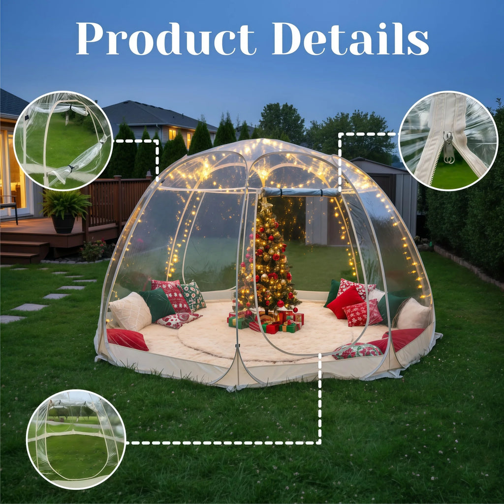 Pop-Up Bubble Tent Weatherproof Outdoor Igloo