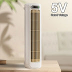 Portable Air Cooler Fan 3-Speed USB Rechargeable Quiet Cooling
