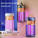 Portable Mosquito Zapper USB Rechargeable Mozzie Trap Indoors Outdoors
