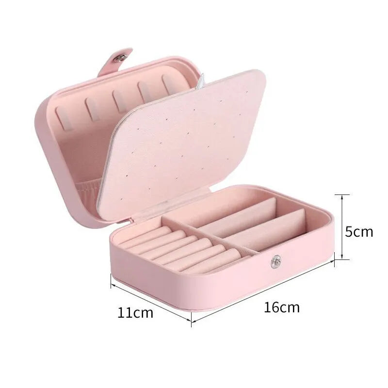 Travel Jewellery Box Storage Beauty Case Portable Organiser
