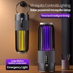 Powerful Mosquito Killer Lamp Zapper Portable Solar USB Rechargeable