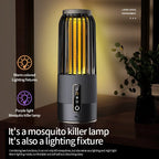 Powerful Mosquito Killer Lamp Zapper Portable Solar USB Rechargeable