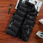 Puffer Vest - Warm Sleeveless Jacket Winter Outwear Plus Extra Large Sizes
