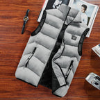 Puffer Vest - Warm Sleeveless Jacket Winter Outwear Plus Extra Large Sizes