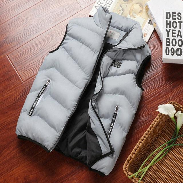 Puffer Vest - Warm Sleeveless Jacket Winter Outwear Plus Extra Large Sizes