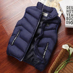 Puffer Vest - Warm Sleeveless Jacket Winter Outwear Plus Extra Large Sizes