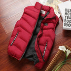 Puffer Vest - Warm Sleeveless Jacket Winter Outwear Plus Extra Large Sizes