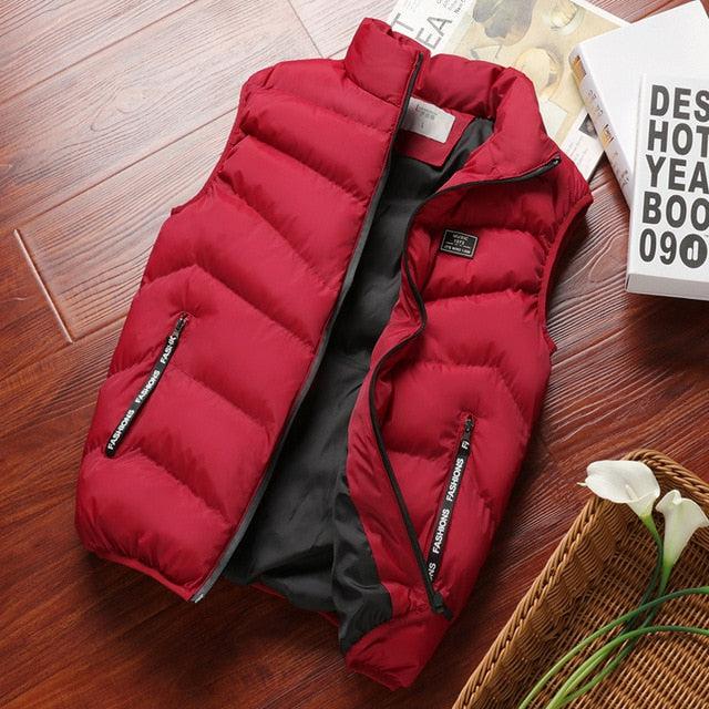 Puffer Vest - Warm Sleeveless Jacket Winter Outwear Plus Extra Large Sizes