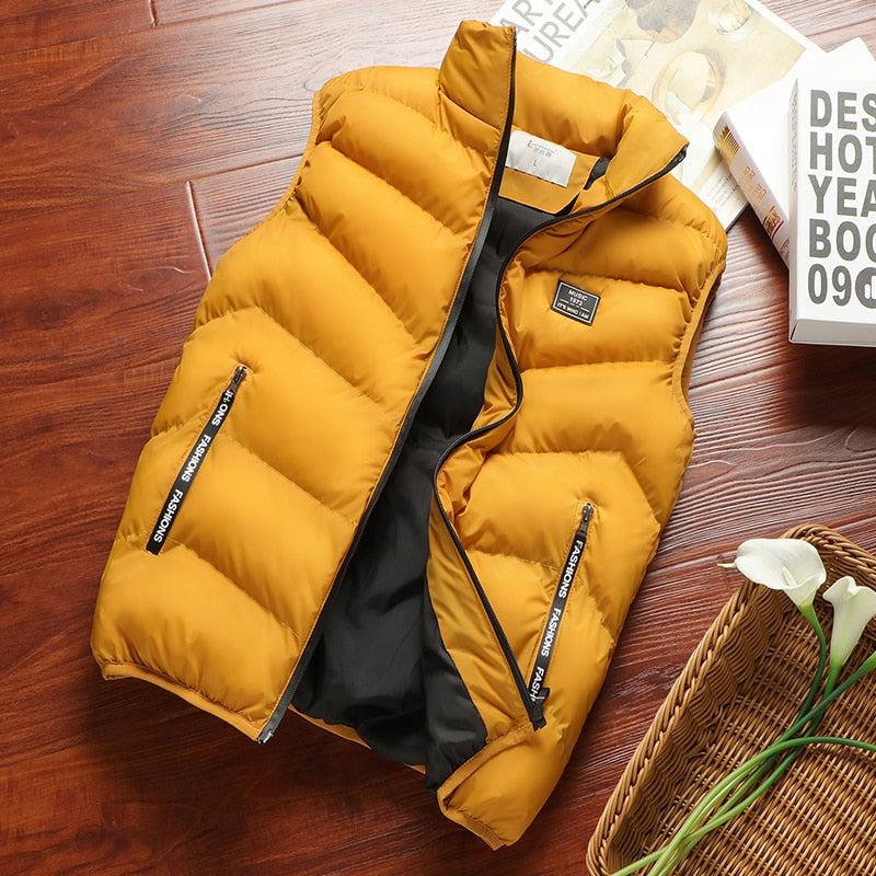 Puffer Vest - Warm Sleeveless Jacket Winter Outwear Plus Extra Large Sizes