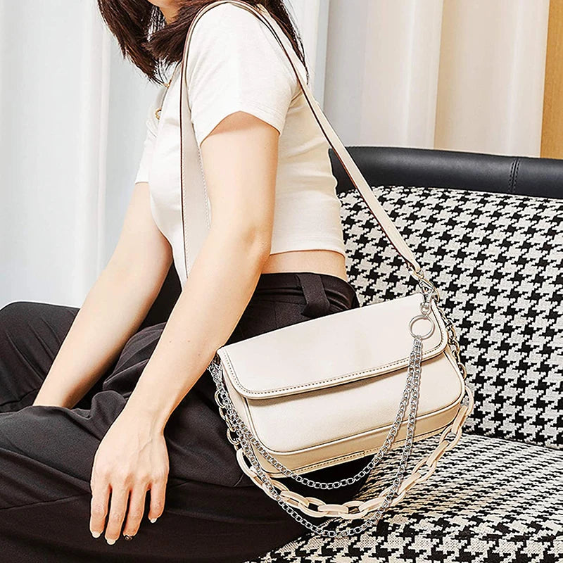 Punk Street Keychains Wallet Chain Moon Star Rivets Skull Accessories Rock Goth Pants Jewelry