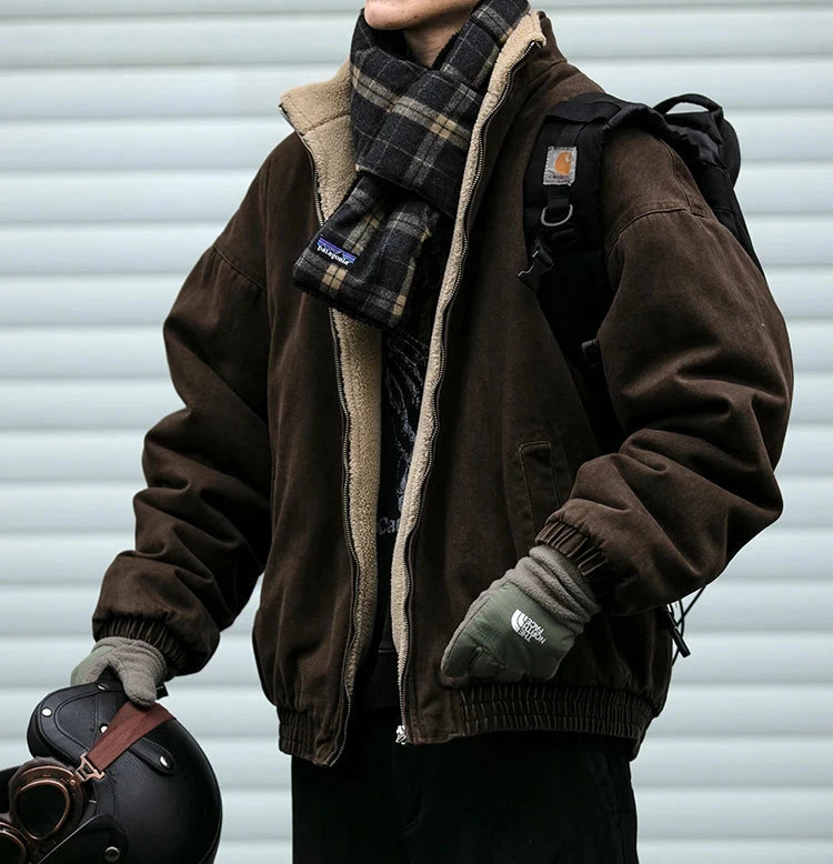 Japanese Vintage Polar Fleece Jacket Outwear