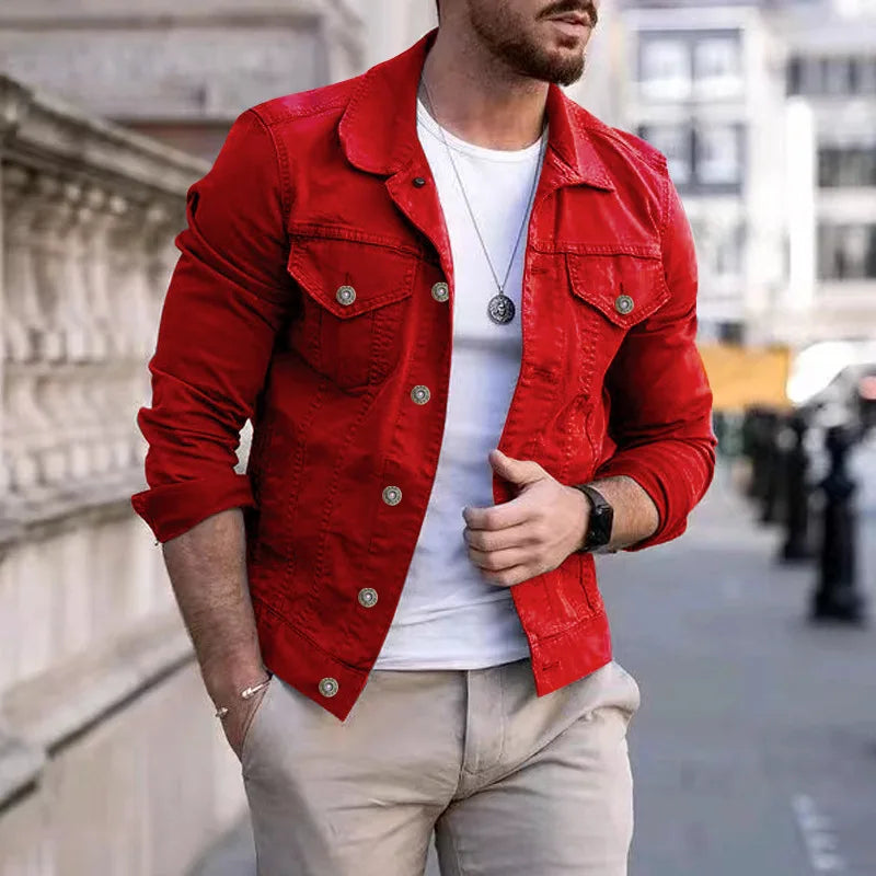 Denim Classic Jeans Jacket Men's