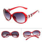 Oversized Women's Oval Round Sunglasses