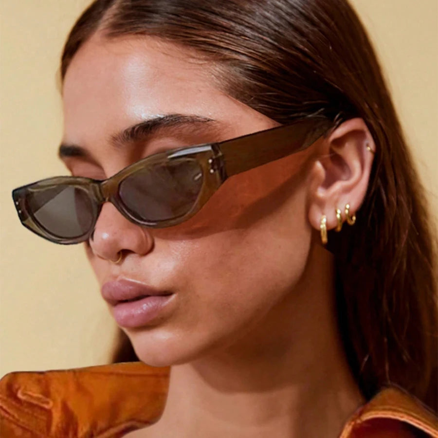 Retro Cat Eye Sunglasses Women's Vintage Design