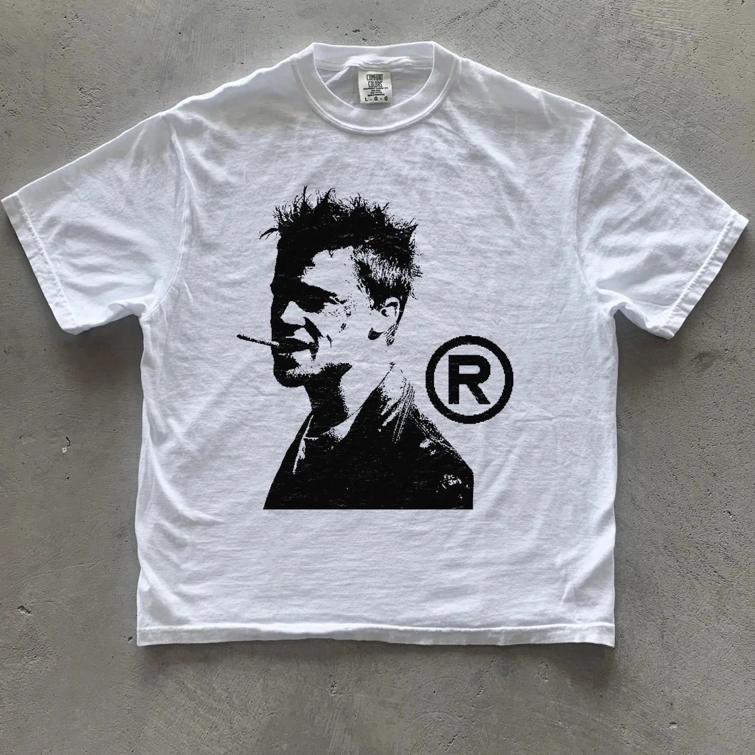 Retro "Fight Club" Movie T-shirt Tyler Durden