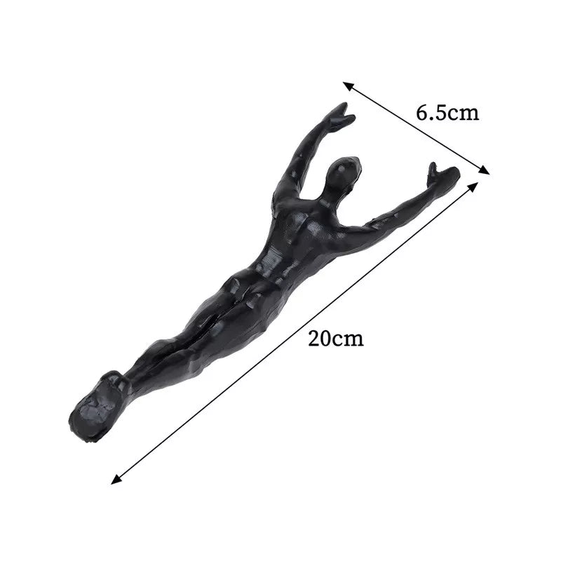 6pcs/set Rock Climbing Resin Wall Hanging Decoration Sculpture Ornaments-Keep Melbourne Marvellous Official Store