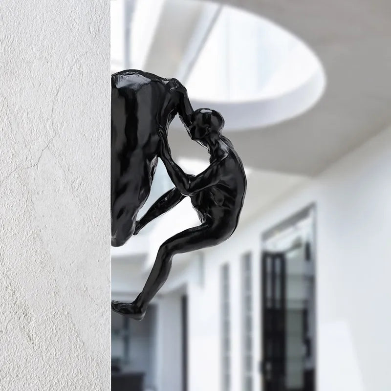 6pcs/set Rock Climbing Resin Wall Hanging Decoration Sculpture Ornaments-Keep Melbourne Marvellous Official Store