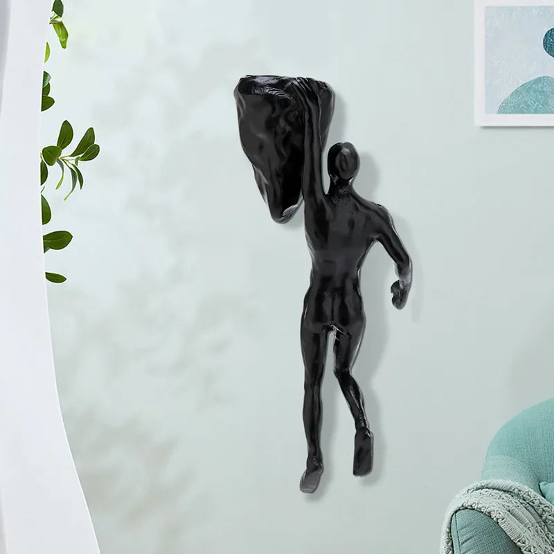 6pcs/set Rock Climbing Resin Wall Hanging Decoration Sculpture Ornaments-Keep Melbourne Marvellous Official Store