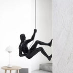 6pcs/set Rock Climbing Resin Wall Hanging Decoration Sculpture Ornaments