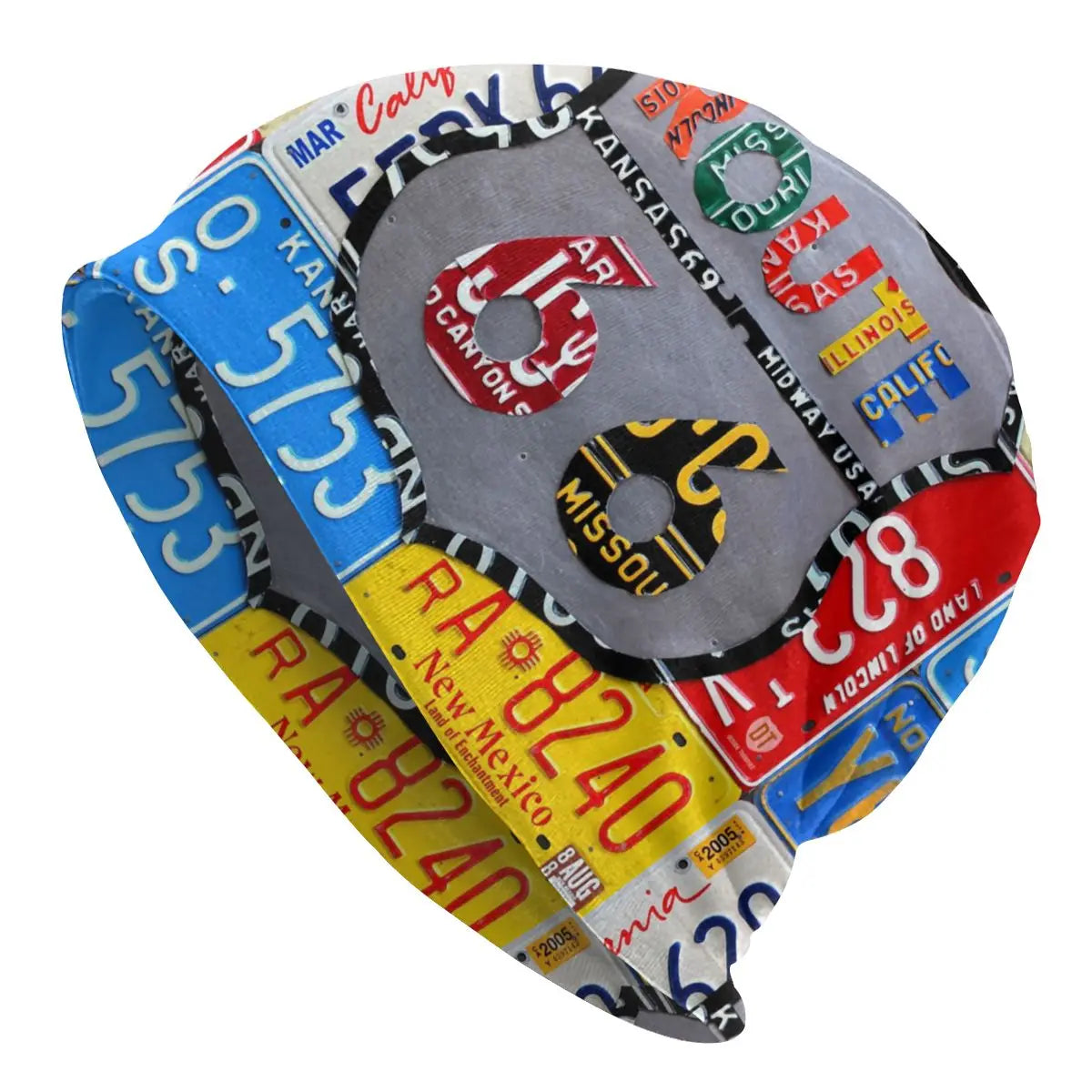 Route 66 America Road Vintage Beanie Skullies Hats