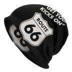 Route 66 America Road Vintage Beanie Skullies Hats
