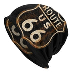 Route 66 America Road Vintage Beanie Skullies Hats
