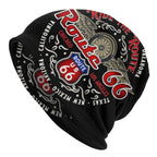 Route 66 America Road Vintage Beanie Skullies Hats
