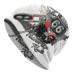 Route 66 America Road Vintage Beanie Skullies Hats