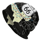 Route 66 America Road Vintage Beanie Skullies Hats